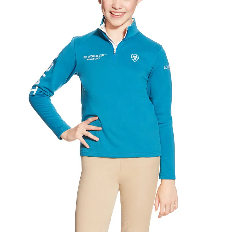 Ariat Youth FEI World Cup Top - Celestial Blue